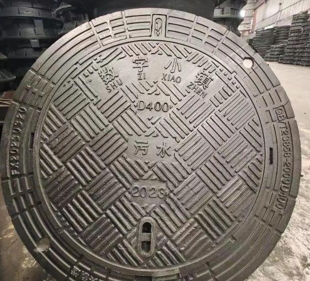 六枝特球墨铸铁防沉降井盖展示